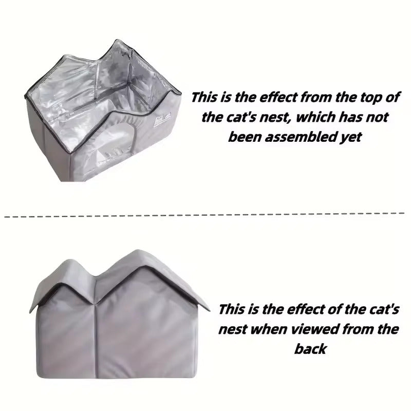Large Cat and Dog Air Conditioning House Cat Nest Dog Ice Nest Cool Room